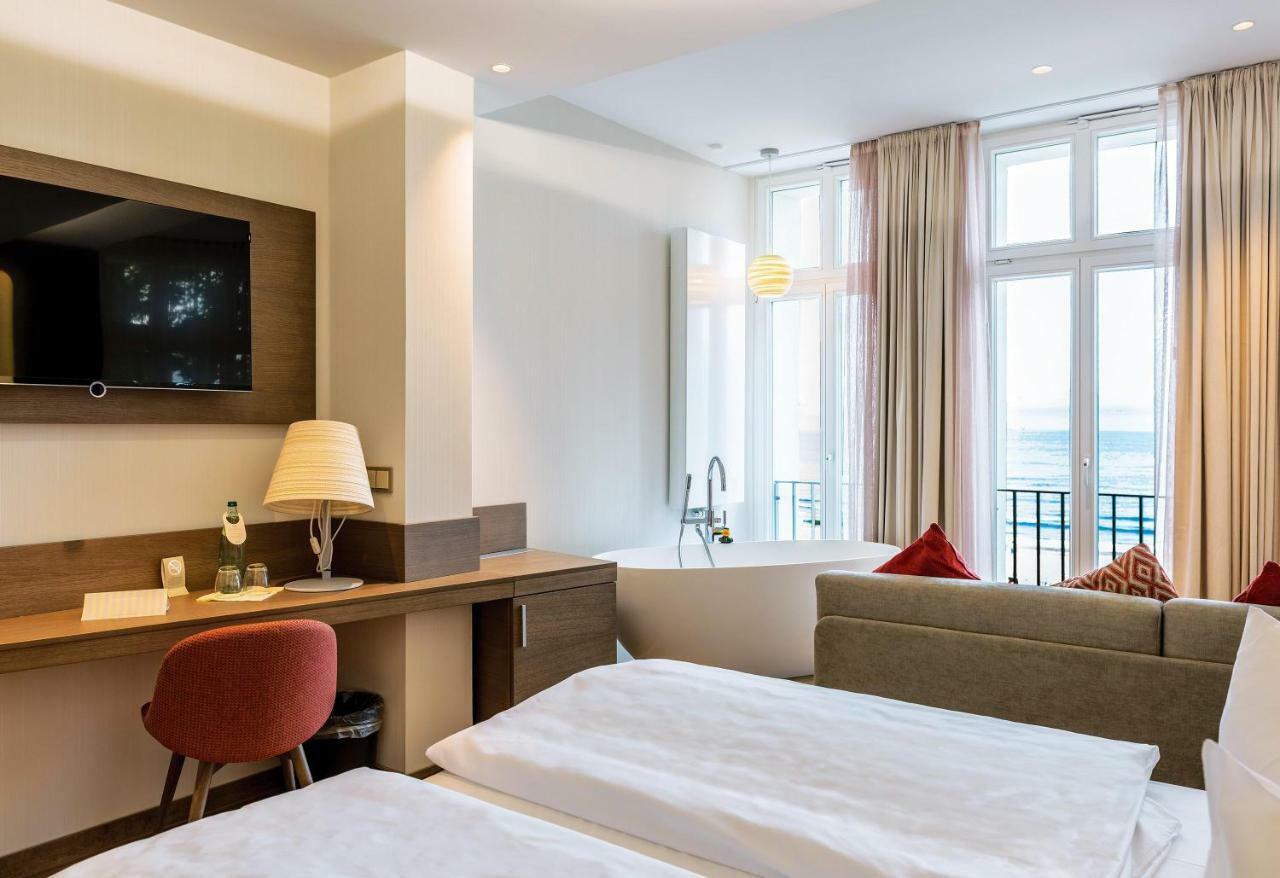 Seetelhotel Strandhotel Atlantic Heringsdorf  Bagian luar foto